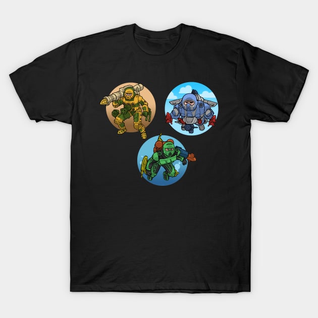 Centurions T-Shirt by JoelCarroll